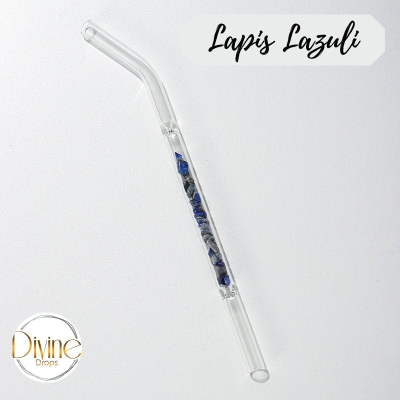*Divine Drops Crystals-Filled Drinking Straw - Divine Drops
